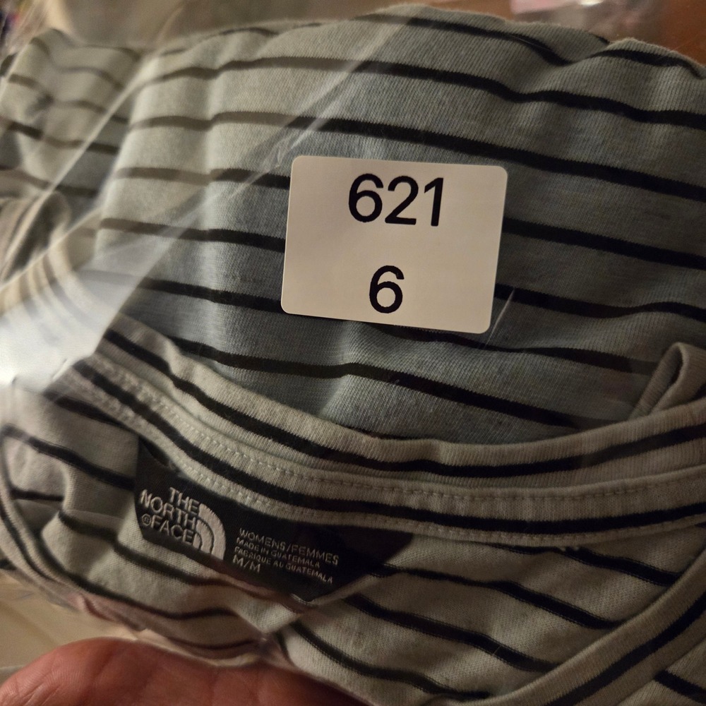 The‎ North Face Tank Top Womens Medium Striped Outdoor Crew Neck Gorpcore Casual - Picture 8 of 8